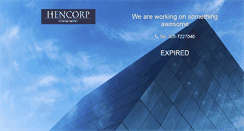Desktop Screenshot of hencorp.com